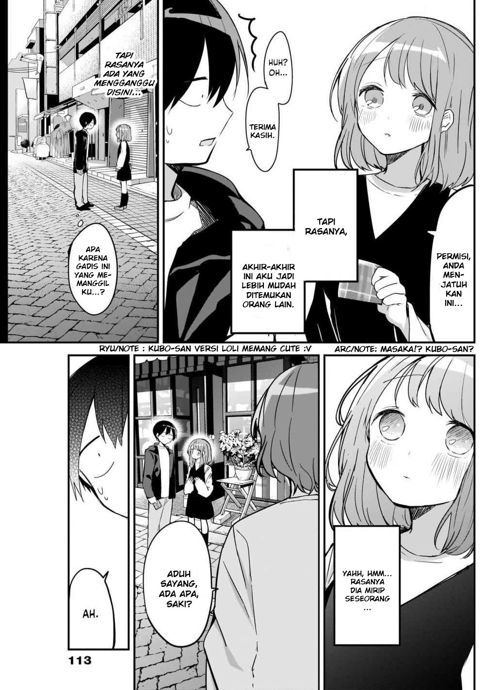 Kubo-san wa Boku (Mobu) wo Yurusanai Chapter 19 Bahasa Indonesia